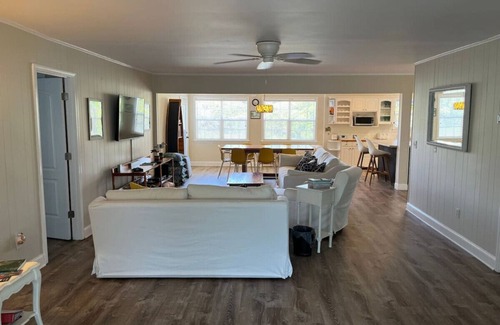 Folly Beach House | Peaches Folly, Steps to the Beach, Pet Friendly