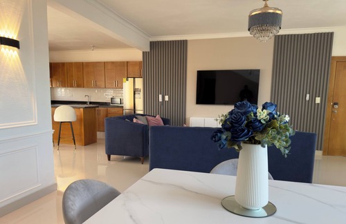Santiago Province Apartment | Penthouse with Private Jacuzzi near Santiago Airport