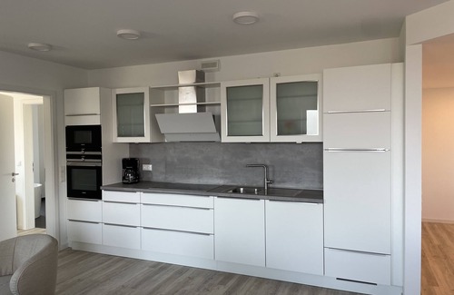 Duhnen Condo | Penthouse apartment Royal 15 with balcony and sea view, Cuxhaven Duhner Allee