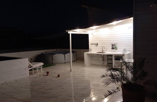 Dominicus Apartment | Penthouse apt, huge terrace with pool, great view