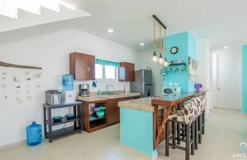 Chicxulub Puerto Apartment | Penthouse apt w Rooftop bar & Pool, 200 m to Beach