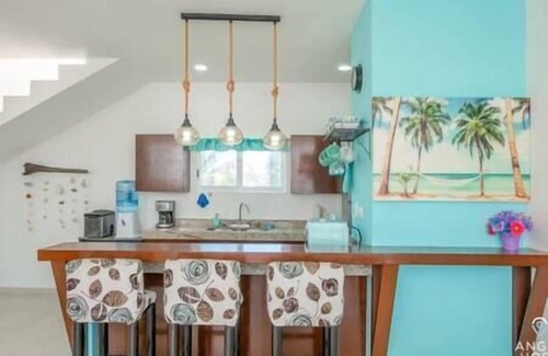 Chicxulub Puerto Apartment | Penthouse apt w Rooftop bar & Pool, 200 m to Beach