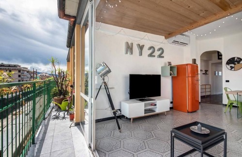 Chiavari House | Penthouse in the center with sea view