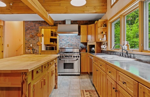 Town of Hope House | Perfect ADK Retreat! Private, On River & Near Lake! Game Room, Hot Tub, Pets Ok