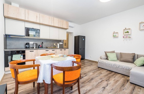 Hradec Kralove Apartment | Perla Hradce 101. Apartman 2 room, Center, konditioner , parking. Breakfast.