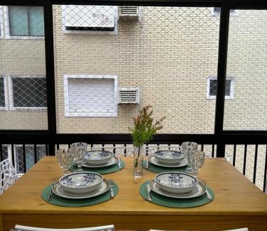 Aparecida Apartment | Perto da Praia com ar e estacionamento