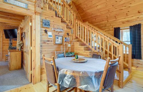 Lake Lure House | Pet-Friendly Cabin with Loft 5 Mi to Lake Lure!