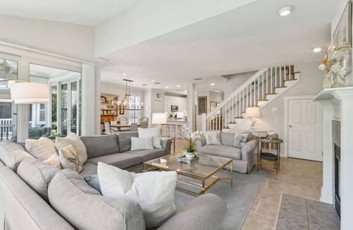 Fernandina Beach House | Pet Friendly | Charming Nantucket Style Home | Community Pool | Easy Walk to Beach