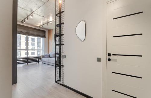 Afanasivsʹkyy Yar Apartment | Petrovdom Apartments 05-104b in RC Yaroslaviv Grad, Bulvarno-Kudriavska 17B