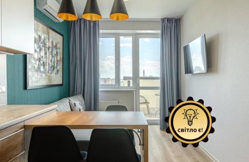 Solomjanskyj Apartment | Petrovdom Apartments 5-25 in RC 'Beresteiskyi', 55A Beresteiskyi Avenue