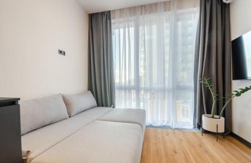 Afanasivsʹkyy Yar Apartment | Petrovdom Apartments 6-206 in RC Yaroslaviv Grad, Bulvarno-Kudriavska 17