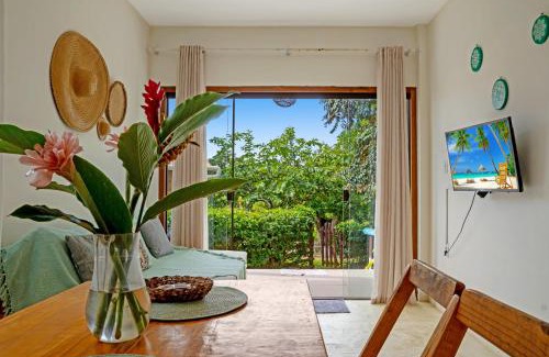 Serra Grande Apartment | Piscina Aquecida, Jacuzzi, internet veloz, no centro de Serra Grande - Apt Verde - Vila Pitangueira