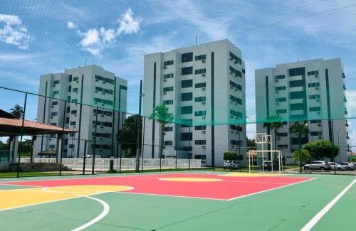 Nossa Senhora do O Apartment | Piscina, Campo, Quadra poliesportiva e Salão festa