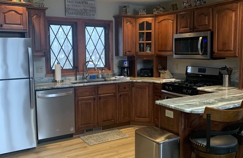 Clymer Condo | PknPk Canterbury Woods. Golf course, view of #1 green. Sleeps 10