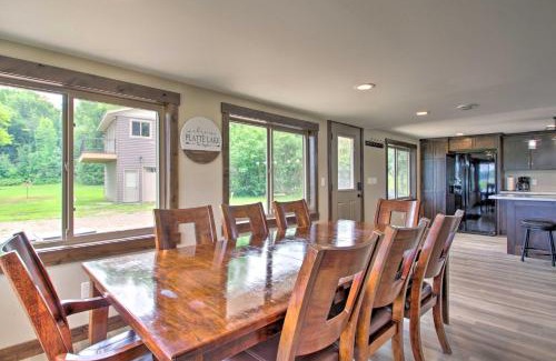 Hillman House | Platte Lake Home with Boat Launch and Deck!