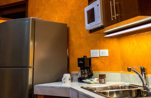 Centro Apartment | Plunge pool view! studio w/Netflix, wine cooler, etc. .9 mi. from central sq.