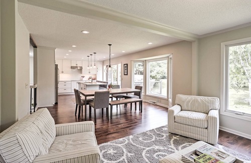 Plymouth House | Plymouth House: Walk to Beach & Medicine Lake!