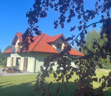 Sikorzyno House | Pogodna Zagroda-Dom na Kaszubach & Strefa Spa