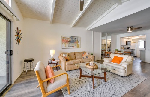 Sunrise Vista Chino Condo | Pool Access: Pet-Friendly Palm Springs Condo