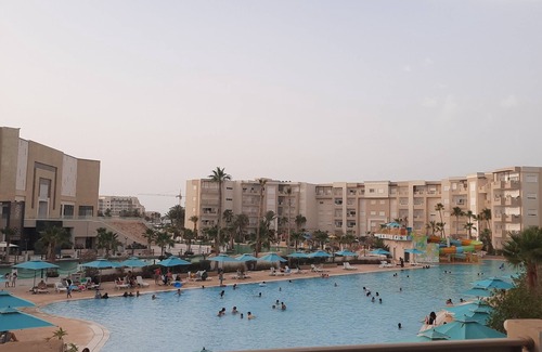 Jemmal Apartment | Pool-view apartment in a charming, well-secured residence