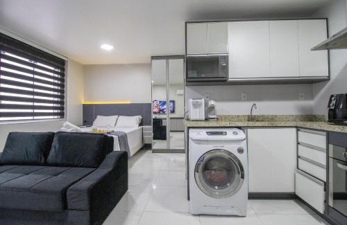 Centro Apartment | POS25B - Climatizado, TV Smart, Garagem, Wi-Fi