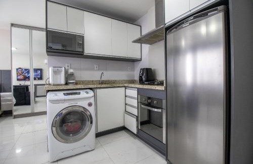 Centro Apartment | POS25B - Climatizado, TV Smart, Garagem, Wi-Fi