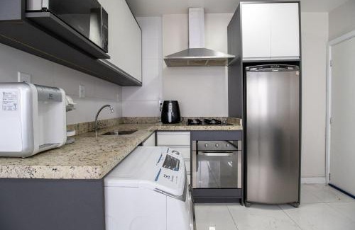 Centro Apartment | POS25B - Climatizado, TV Smart, Garagem, Wi-Fi