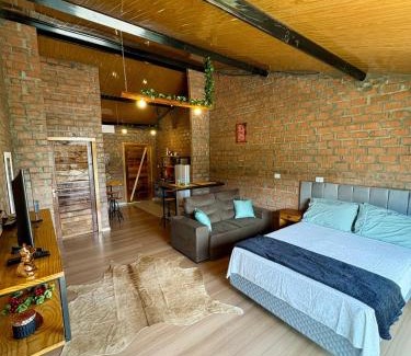 South Region Apartment | Pousada Refúgio das Águas Quarto 3