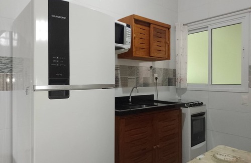Ubatuba Apartment | Praialar Apt, full kitchen, furnished 700 meters from the beach