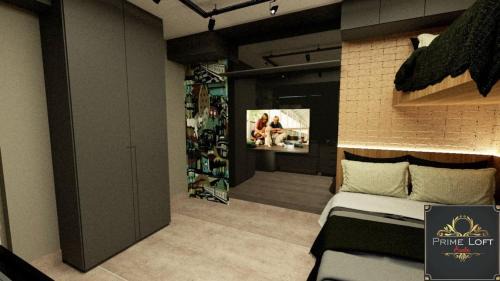 Aparecida Apartment | Prime Loft Santos à meio quarteirão da praia.