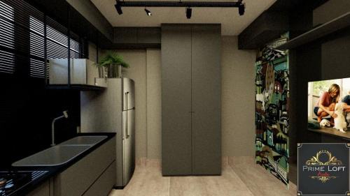 Aparecida Apartment | Prime Loft Santos à meio quarteirão da praia.