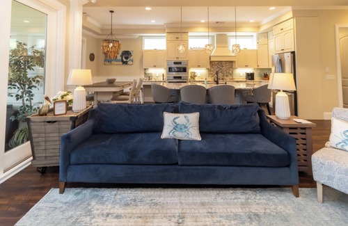 Moss Creek House | Pristine 4 Bed/3.5 Marsh View Home w/Elevator, Garage, Pet Friendly, 28 Day Min