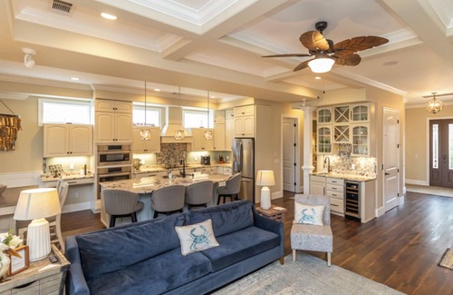 Moss Creek House | Pristine 4 Bed/3.5 Marsh View Home w/Elevator, Garage, Pet Friendly, 28 Day Min