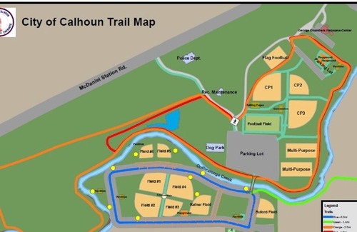 Calhoun Bed & Breakfast | Privacy Galore!12 bedrooms near creek and walking trail