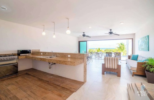 Progreso Municipality House | Private Beach Escape with Pool & Ocean Views