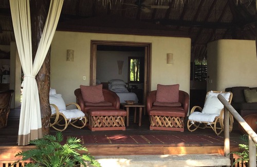 Troncones House | Private Beach Front Home & NEW Bungalow, kitchenette, bath