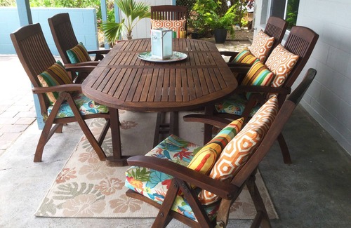 Ewa Beach House | Private Beach House, outside seating, BBQ, Wi-fi. Questions-just ask Karen.