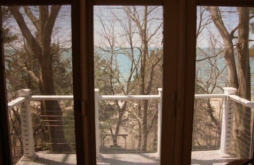 Bridgman House | Private Beach on 10 acres. Custom built. Secluded yet close to Harbor Country.