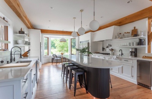 Berrien Springs House | Private Country Home with Pool, Hot Tubs & Fire Pit, Close to Wineries & Beach