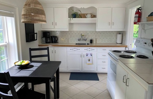 Shelburne Apartment | Private, cozy, furnished second floor studio in historic district with sea views