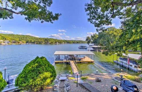 Sunrise Beach House | Private Fire Pit and Dock Lakefront Missouri Home