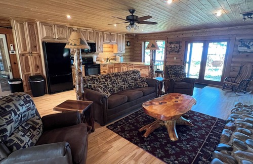 Au Train House | Private Lake Superior Resort Near Munising & Marquette, Sleeps 34, Sauna, Cinema