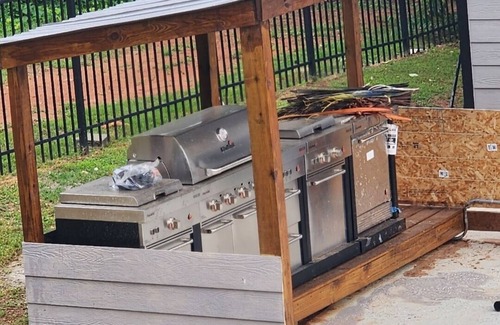 Jonesboro House | Private Pool House and Pool Outdoor Oasis