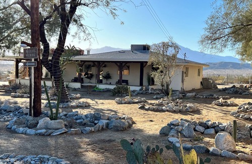 Desert Hot Springs House | Private ranch getaway perfect for stargazing, relaxing by pool, going in spa.