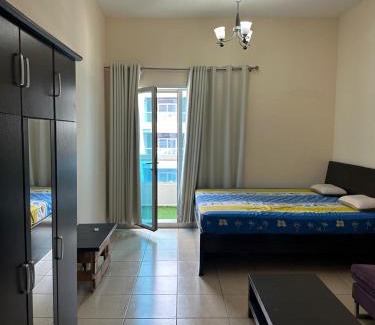Dubai House | Private room with balcony fully furnished in Dubai Silicon Oasis