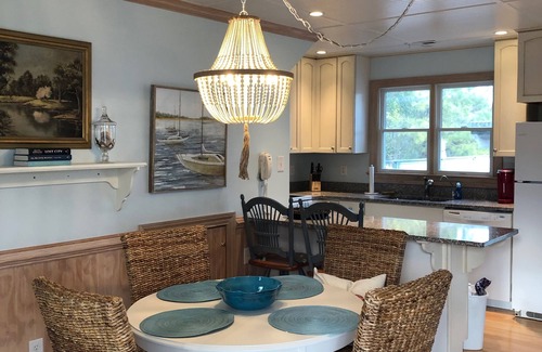 Port Haywood House | Private, secluded waterfront cottage - pool and hot tub feet from the back door.