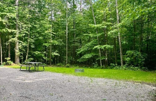 Atlanta RV Rental | Private wooded camp site in Atlanta