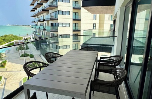 Progreso Municipality Apartment | Progreso Luxury Oceanfront Condo at Yucalpetén Resort Marina