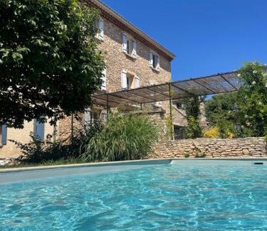 Villes-sur-Auzon Villa | Provenzalisches Landhaus Les Martinets am Fuße des Mont Ventoux
