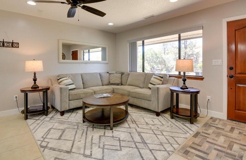 Diamond Valley House | Putting Green and Patio Central Prescott Home